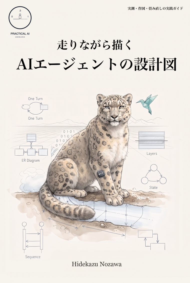 走りながら描く AIエージェントの設計図 表紙